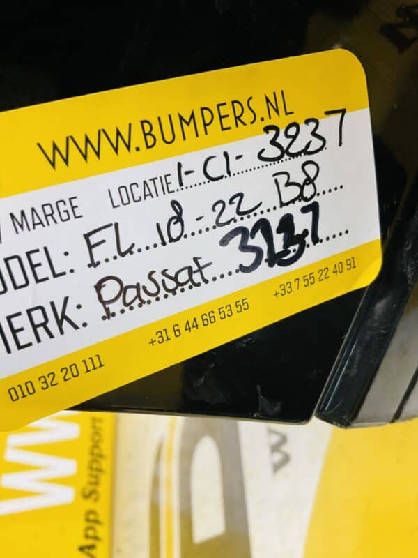 Bumper Volkswagen Passat Facelift 2018-2022 B8 Voorbumper 1-B7-3237