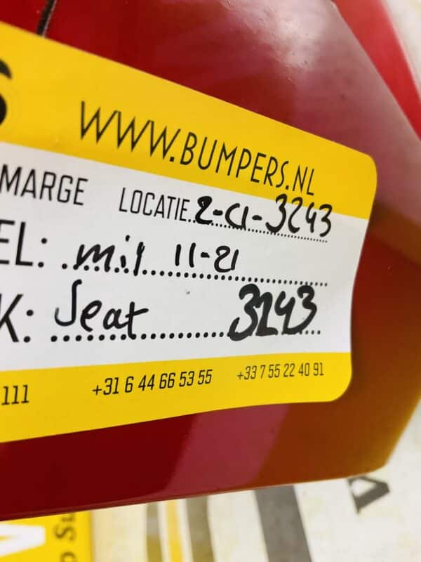 Bumper Seat Mii 2011-2021 Voorbumper 2-C1-3243