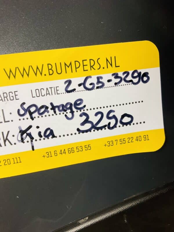 Bumper Kia Sportage 2019-2022 Voorbumper 2-G5-3290