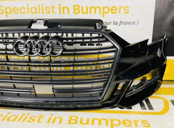 Bumper Audi A3 8V FL Sline 2016-2020 4XPDC KLS RADAR Voorbumper 1-H3-3333