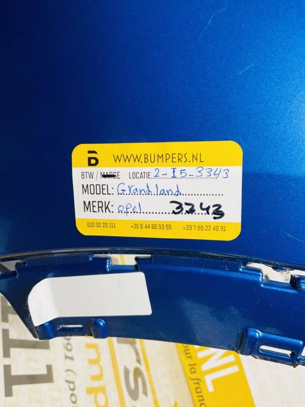 Bumper Opel Grandland X 2017-2021 Voorbumper 2-I5-3343