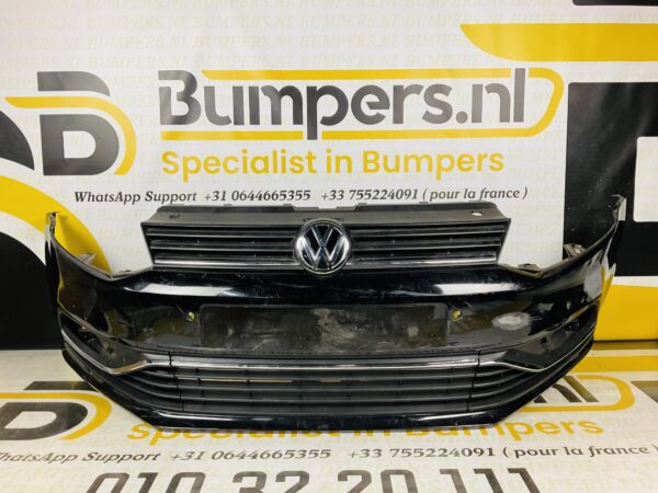 Bumper Volkswagen Polo 6C 2013-2017 4XPDC + Grill Voorbumper 1-C9-3360