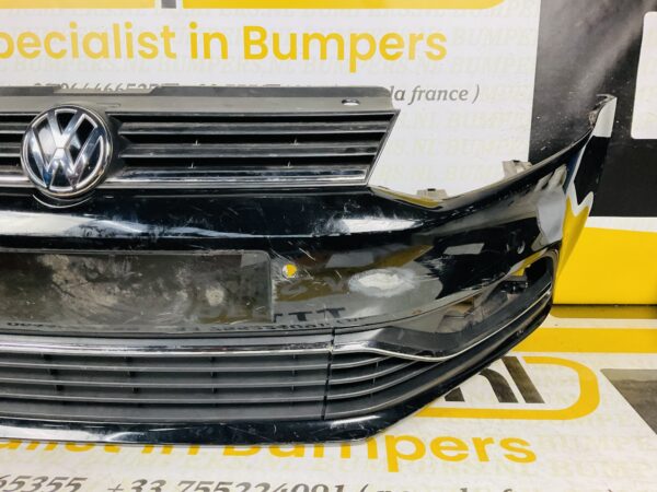 Bumper Volkswagen Polo 6C 2013-2017 4XPDC + Grill Voorbumper 1-C9-3360