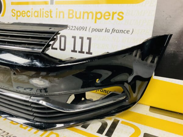 Bumper Volkswagen Polo 6C 2013-2017 4XPDC + Grill Voorbumper 1-C9-3360