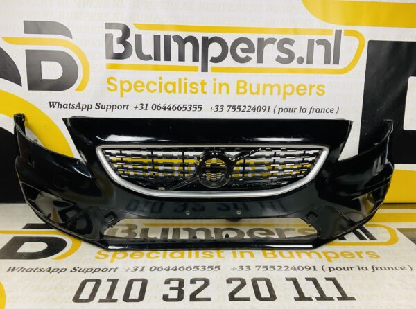 Bumper Volvo V40 R-Design + Grill  Voorbumper 1-E7-3373
