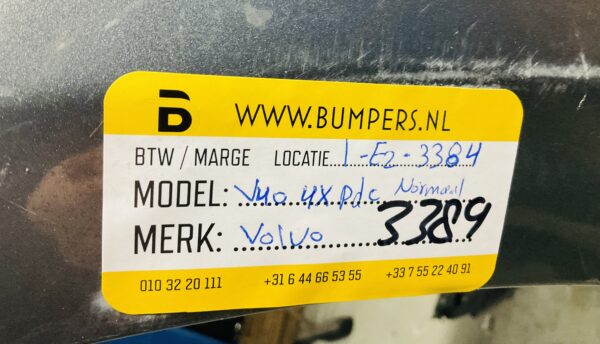 Bumper Volvo V40 4XPDC NORMAAL Voorbumper 1-E2-3389