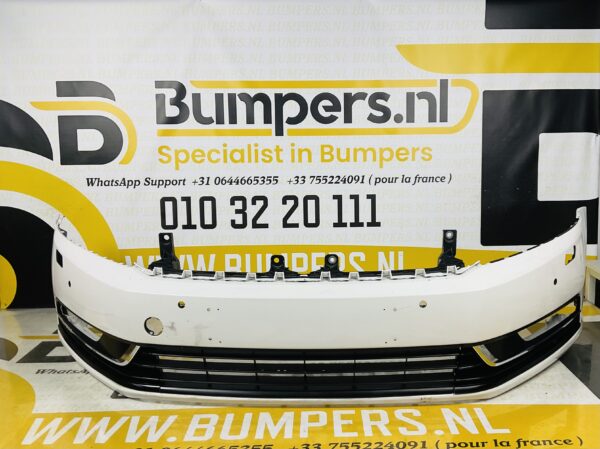 Bumper Volkswagen Passat B7 2010-2015 4xPdc Kls Voorbumper 1-B7-3412