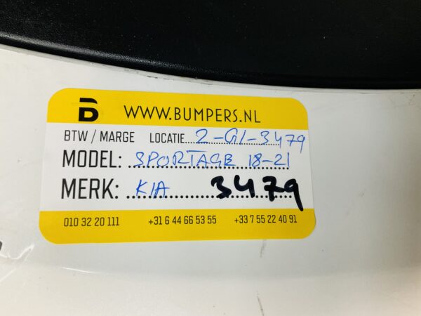 Bumper KIA SPORTAGE 2018-2021 Voorbumper 2-G1-3484Z
