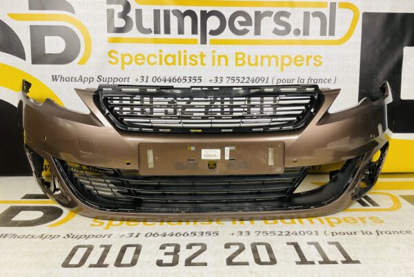 Bumper PEUGEOT 308 2012-2016 6XPDC Voorbumper 2-J3-3442Z