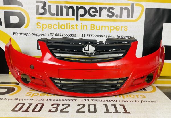 Bumper OPEL CORSA D 2007-2011 Voorbumper 2-i1-3452Z