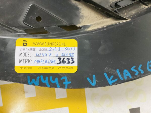 Onderplaat Mercedes W447 V Klasse Viano A4478856400 BumperLip 2-L4B-3633Z
