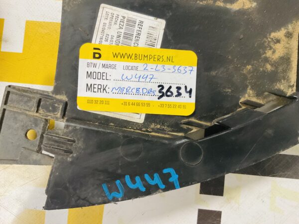 Onderplaat Mercedes Vito W447 A4478850136 Bumper Lip 2-L3-3634Z