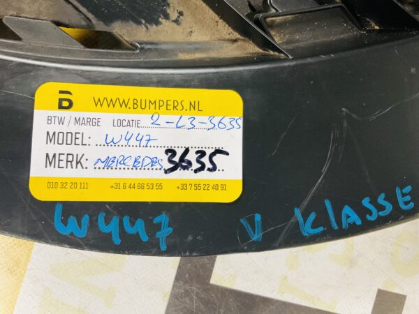 Onderplaat Mercedes V Klasse Viano W447 A4478856400 Bumperlip 2-l3-3635