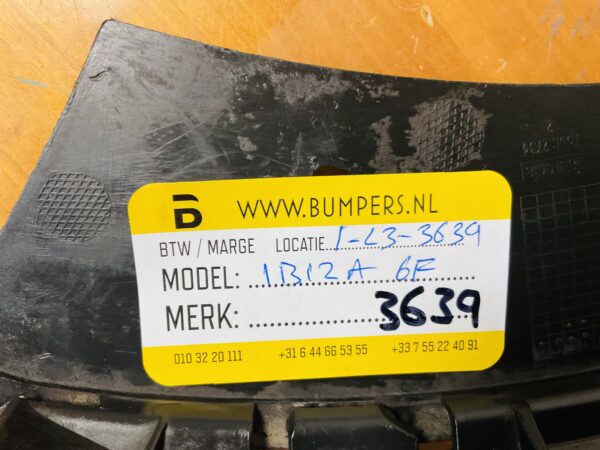 Onderplaat Seat ibiza 6F 6F0807611A Bumper Lip 2-L3-3639