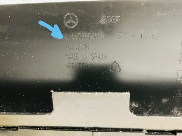 Onderplaat Mercedes V Klasse Viano W447 A4478856400 Bumperlip 2-L4A-3642z