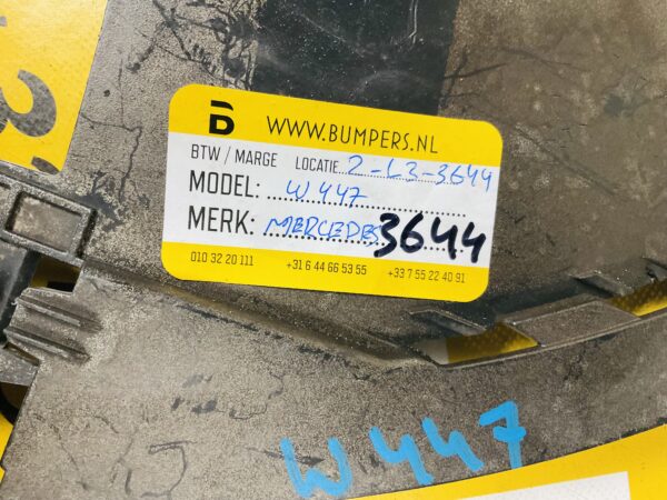 Onderplaat Mercedes Vito W447 A44788501367 BumperLip 2-L3-3644