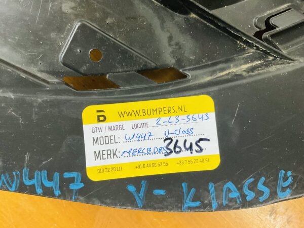 Onderplaat Mercedes V Klasse Viano W447 A4478856400 Bumperlip 2-L3-3645