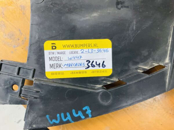 Onderplaat Mercedes Vito W447 A4478850136 BumperLip 2-L3-3646