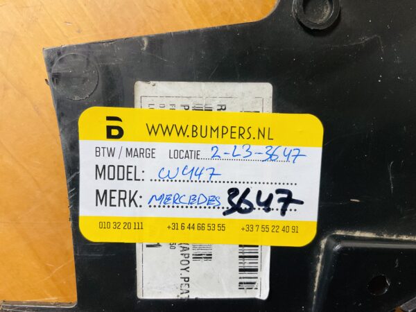 Onderplaat Mercedes Vito W447 A4478850136 BumperLip 2-L3-3647