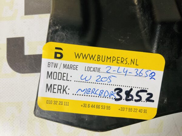 Bumper lip Mercedes C Klasse W205 A2055200000 Onderplaat 2-L3D-3652Z
