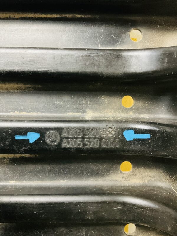 Bumperlip Mercedes C Klasse W205 A2055200100 Onderplaat 2-L3D-3657z