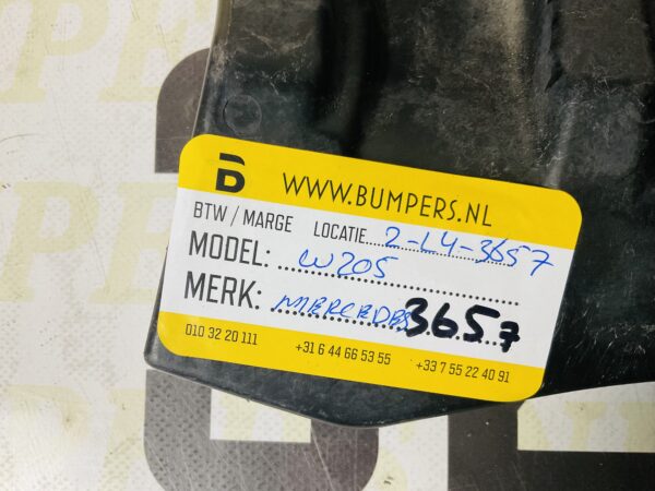 Bumperlip Mercedes C Klasse W205 A2055200100 Onderplaat 2-L3D-3657z