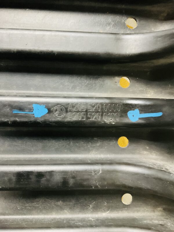 Bumperlip Mercedes C Klasse W205 A2055200000 Onderplaat 2-L3D-3658z