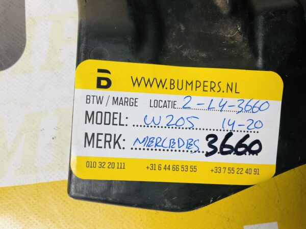 Bumper lip Mercedes C Klasse W205 A2055200000 Onderplaat 2-L3D-3660Z