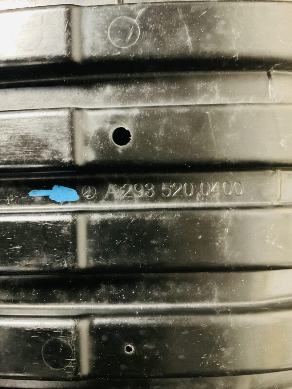 Bumperlip Mercedes W293 A2935200400 Onderplaat 2-L4-3663Z