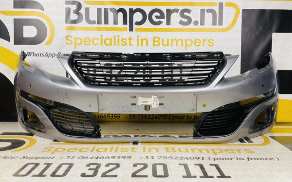 Bumper PEUGEOT 308 2012-2016  4XPDC Voorbumper 2-J3-3496Z