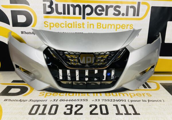 Bumper NISSAN MICRA K14 2017-2021 K14+GRILL  Voorbumper 1-G7-3502Z