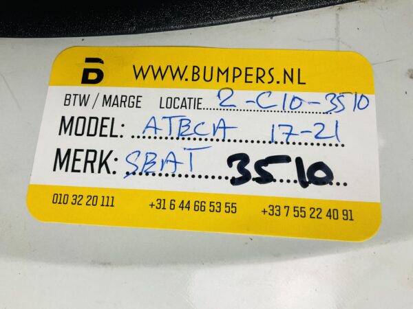 Bumper SEAT ATECA 2017-2021  Voorbumper 2-C10-3510Z