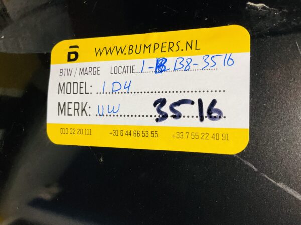 Bumper  VOLKSWAGEN ID4 2020-2023 ID4  Voorbumper 1-B8-3516Z