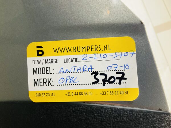 Bumper OPEL ANTARA 2007-2010 Voorbumper 2-i10-3707Z
