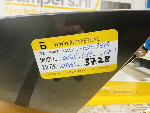 Bumper OPEL INSIGNIA A 2008-2011 13267290 Achterbumper 1-F7-3728Z