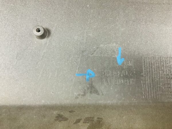 Bumper OPEL MERIVA A 2012-2017 93297032 Achterbumper 1-F7-3729Z