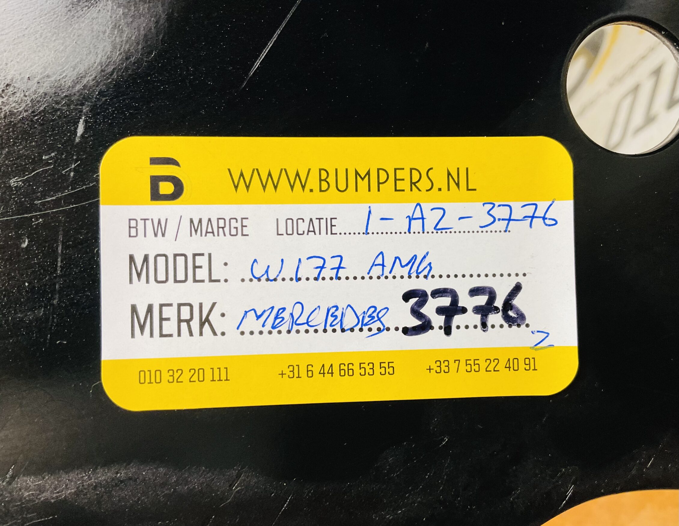 BUMPER MERCEDES A KLASSE W177 AMG 2019-2022 VOORBUMPER 1-A7-3776Z