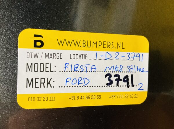 BUMPER FORD FIESTA MK8 STLINE VOORBUMPER 1-D4-3791Z