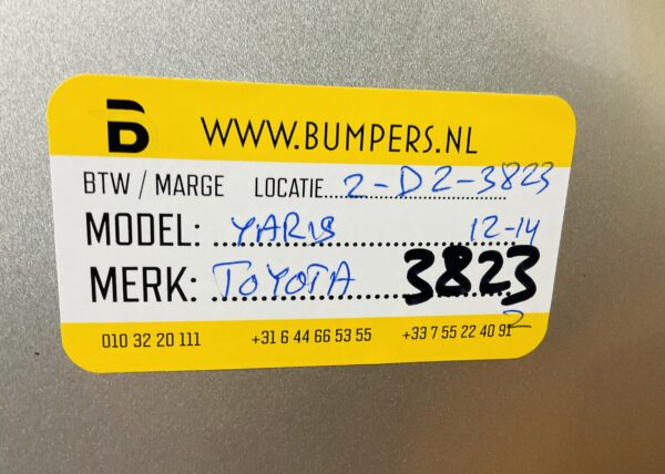 BUMPER TOYOTA AYGO FL 2012-2014 VOORBUMPER 2-D2-3823Z