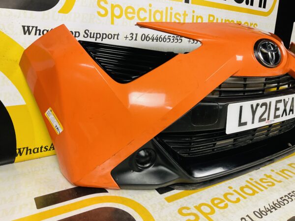 BUMPER TOYOTA AYGO FACELIFT 2017-2021  VOORBUMPER 2-D1-3824Z