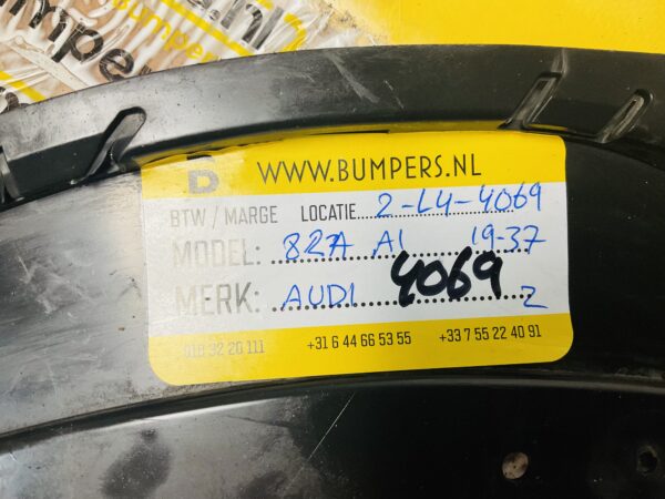 BUMPER ONDERLIP AUDI A1 82A 82A807611 2019-2022 ONDERPLAAT 2-L4-4069Z