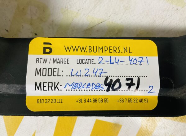 VENTILATIE PLASTIC MERCEDES B KLASSE W247 A2478853100 2-L10B-4071Z