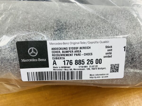 BUMPER ROOSTER MERCEDES A KLASSE W176 CLA W117  FACELIFT AMG A1768852600 GRILL 2-P6-4076Z