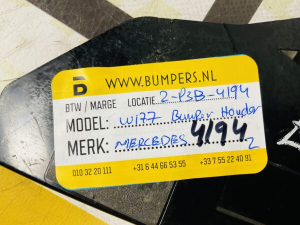 Bumper Houder Mercedes A Klasse A1778851800 W177 Bumper Houder 2-P3B-4194z