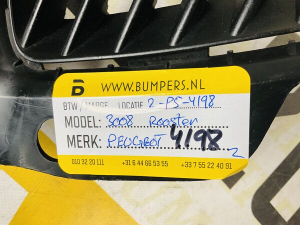 Rooster Peugeot 3008  Bumper Rooster  2-P5-4198z