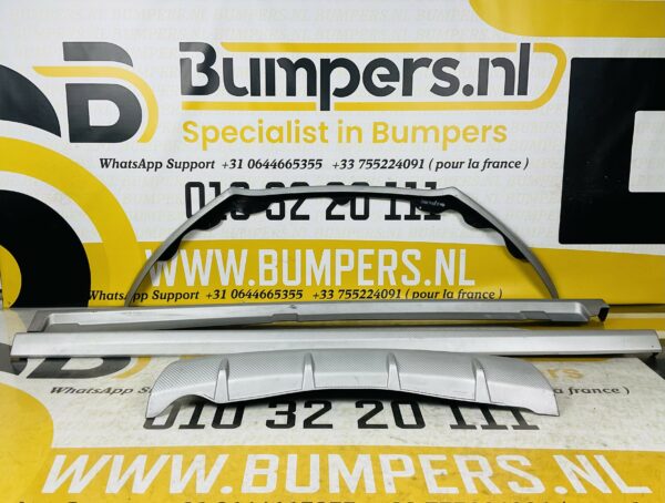 Bumper Spoiler Set Dacia Sandero 2012-2018 Body Kit Sport Zijskirt 2-L8-4222z