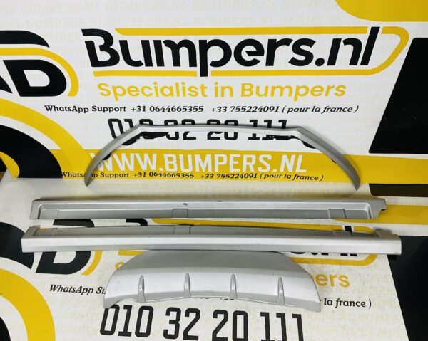 Bumper Spoiler Set Dacia Sandero 2012-2018 Body Kit Sport Zijskirt 2-L8-4222z