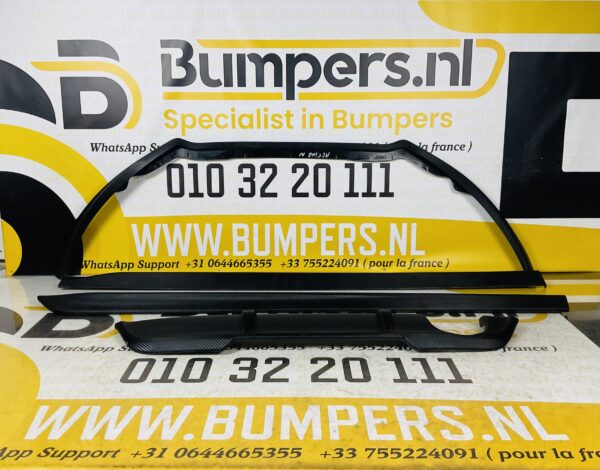 Bumper Spoiler Set Renault Megane 4 2016-2021 Body Kit Sport Zijskirt 2-L8-4223z