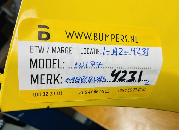 BUMPER MERCEDES A KLASSE W177 AMG A45 VOORBUMPER 1-A2-4231z