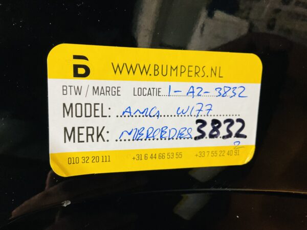 BUMPER MERCEDES A KLASSE W177 AMG 2019-2022 A35 VOORBUMPER 1-A2-3832Z